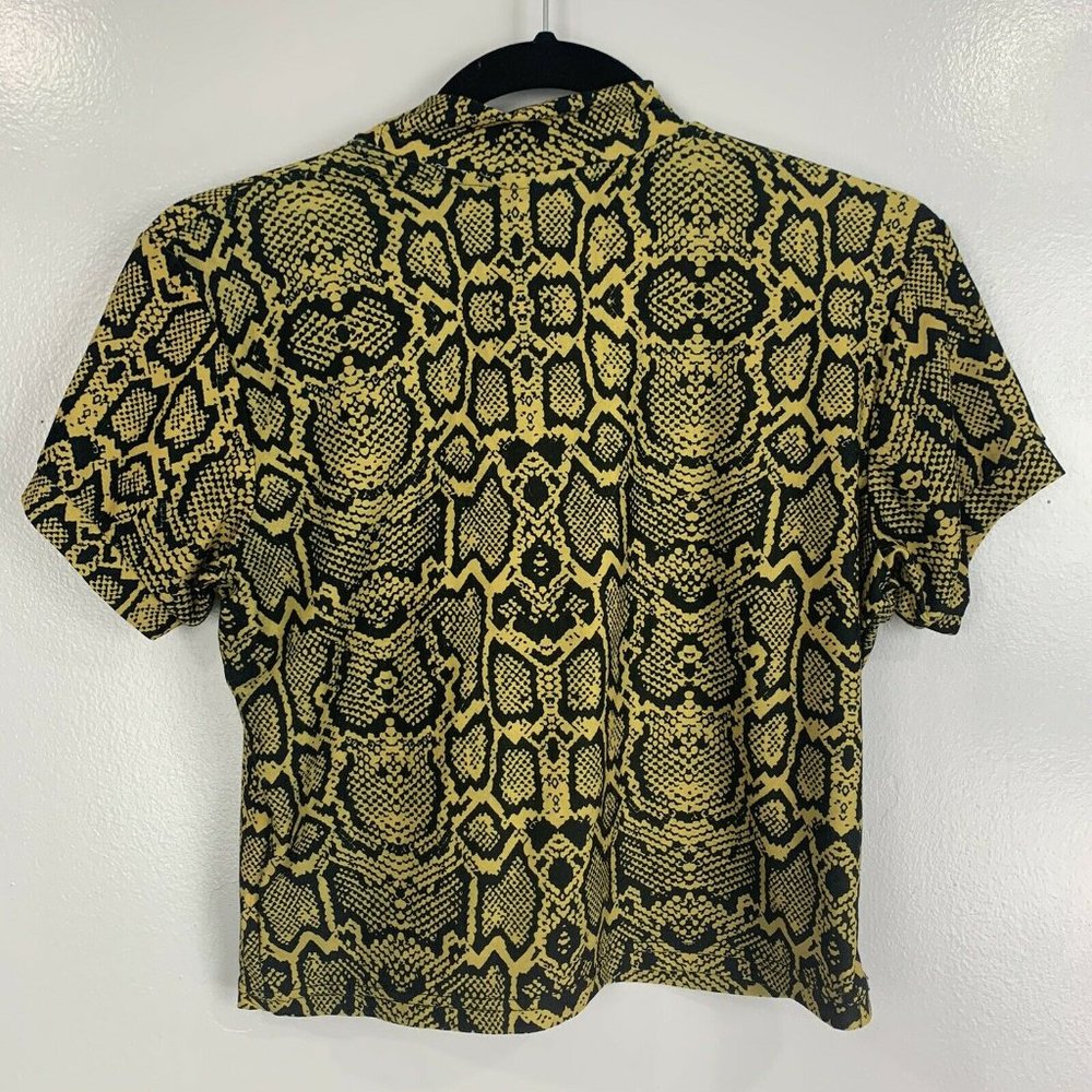 The Ragged Priest Dose Snake Print Top - Picture 3 of 6
